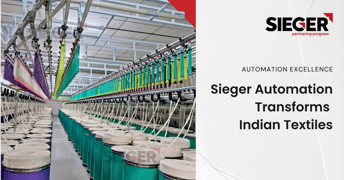 Sieger Automation Driving Growth in India’s Textile Industry